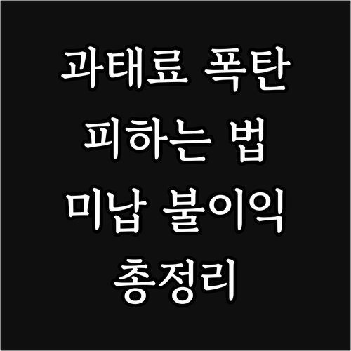 자동차 과태료 완전 해부: 종류별 완벽 가이드, 간편 조회, 미납 시 불이익 완벽 대비