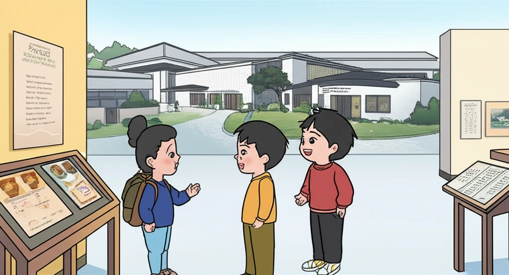 삼성현역사문화공원 전경 및 전시실 내부