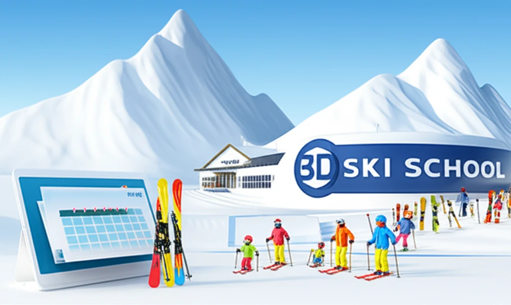 하이원리조트 스키스쿨 전경